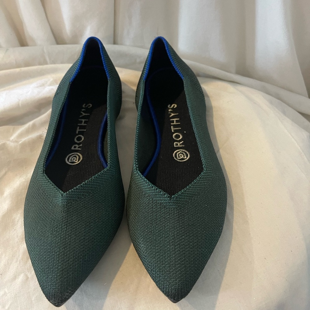 Rothy's Green Women's Flats